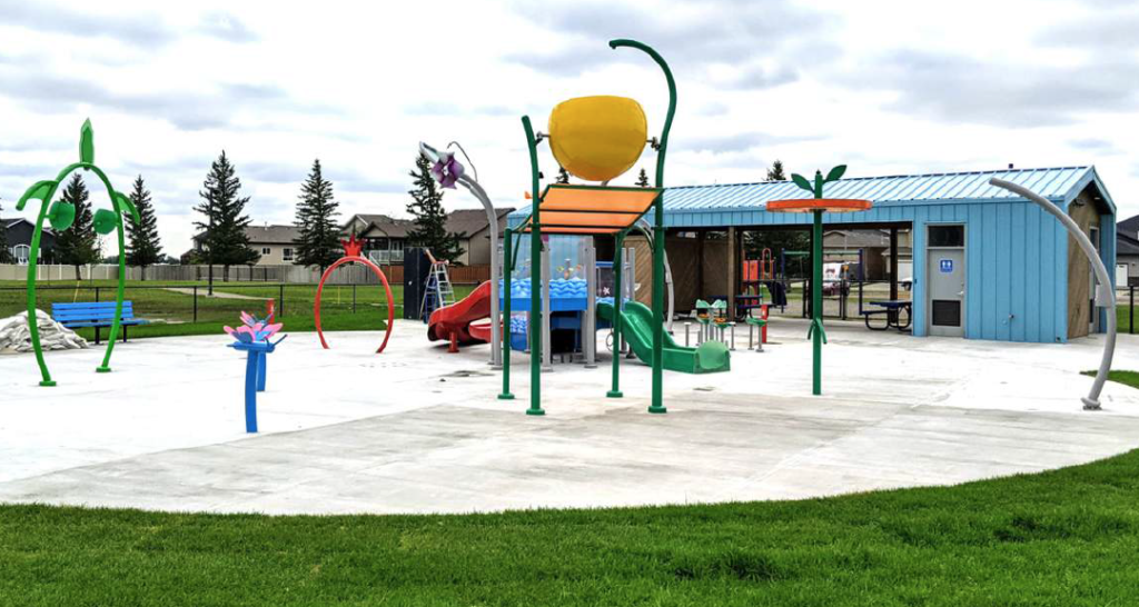 Coalhurst’s new spray park; A wet and wild adventure this summer ...